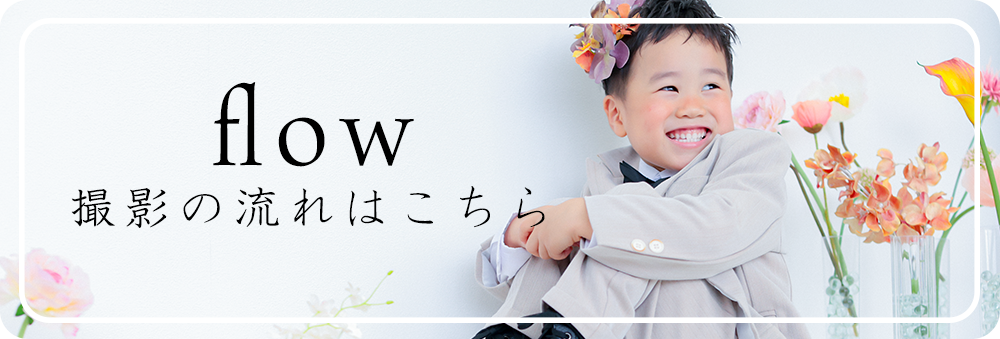 撮影のながれはこちら