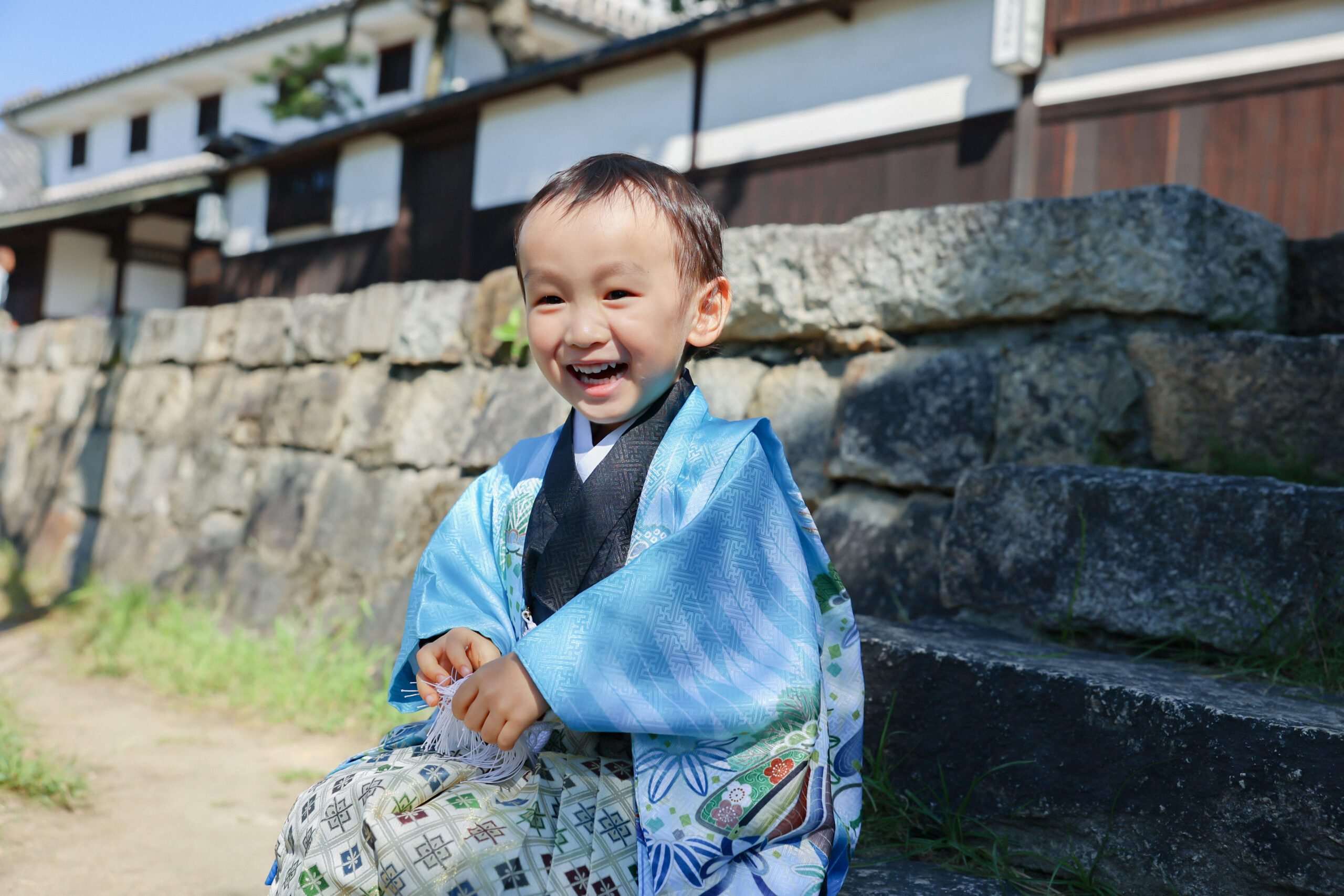 本日も元気いっぱい七五三撮影＊