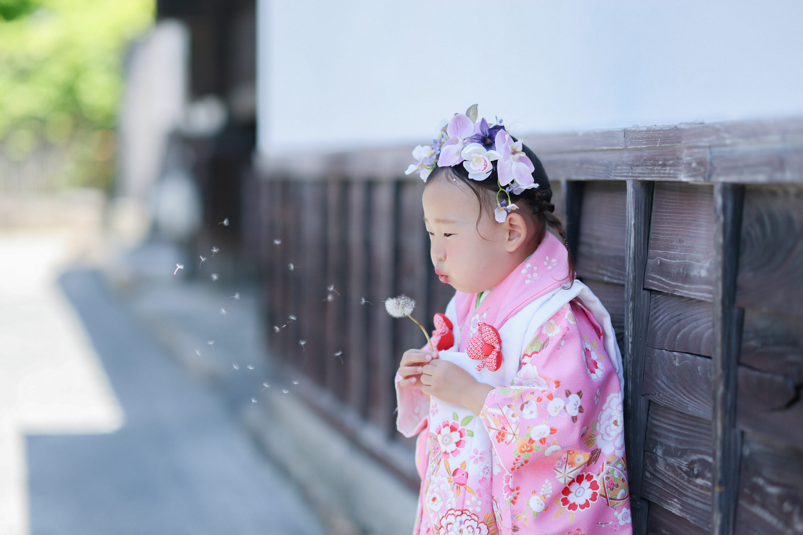 3歳の七五三はお子様らしい表情やしぐさも…♡