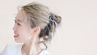 女性ヘアセット