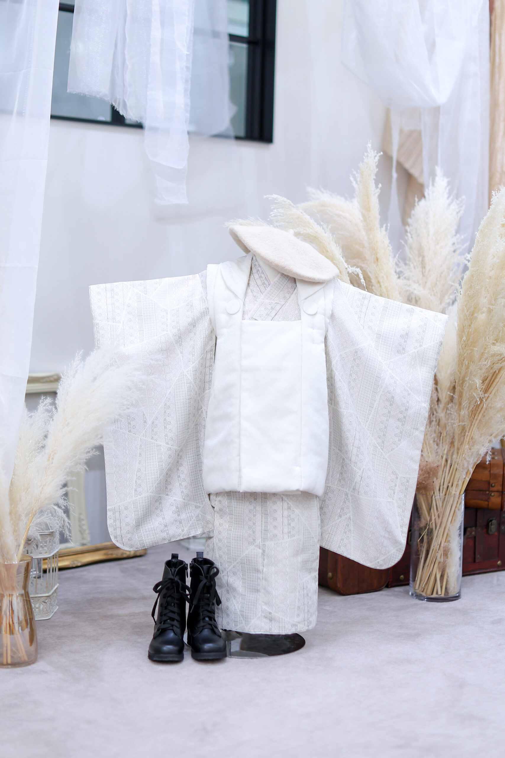 3歳女の子被布-11