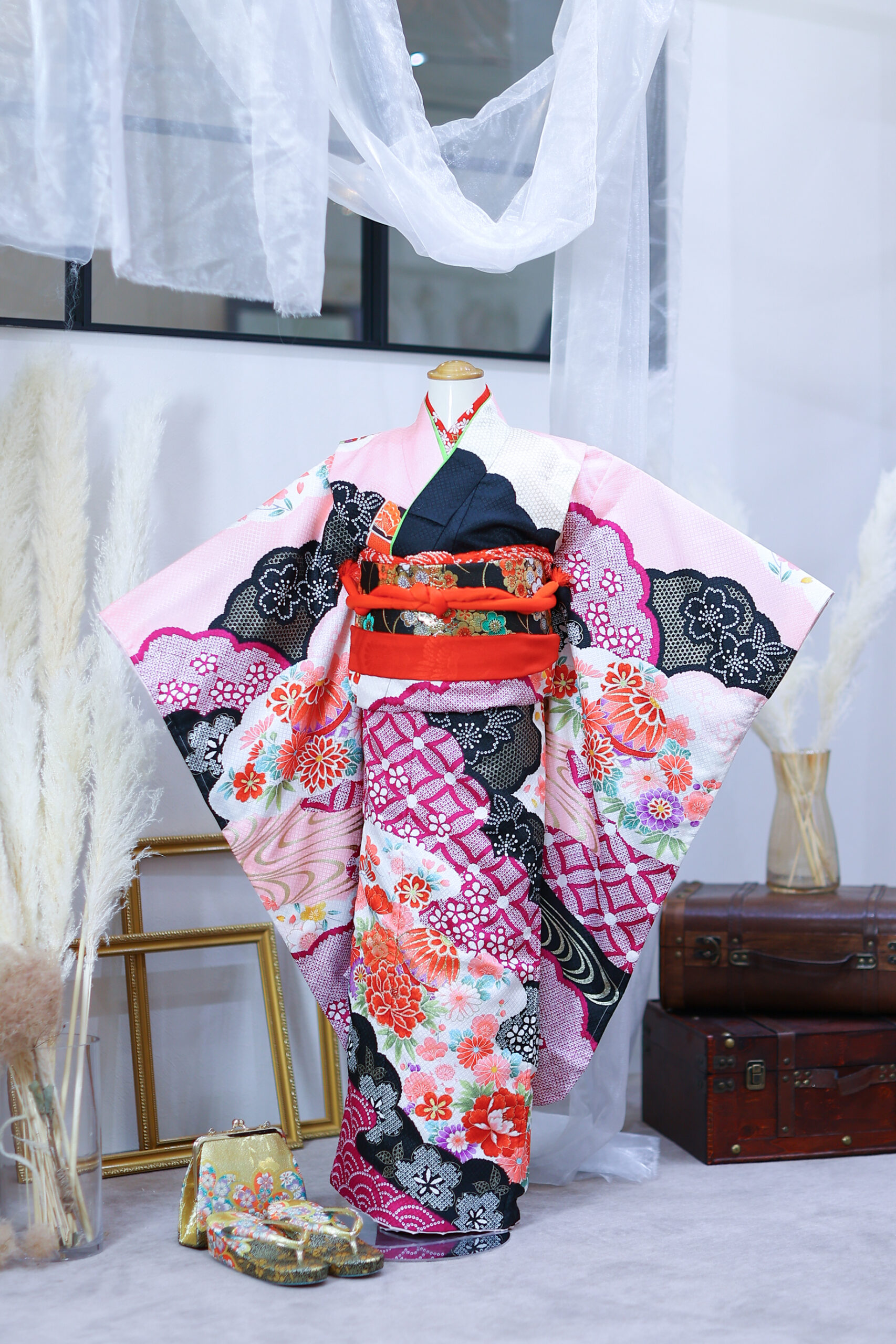 7歳女の子着物-1