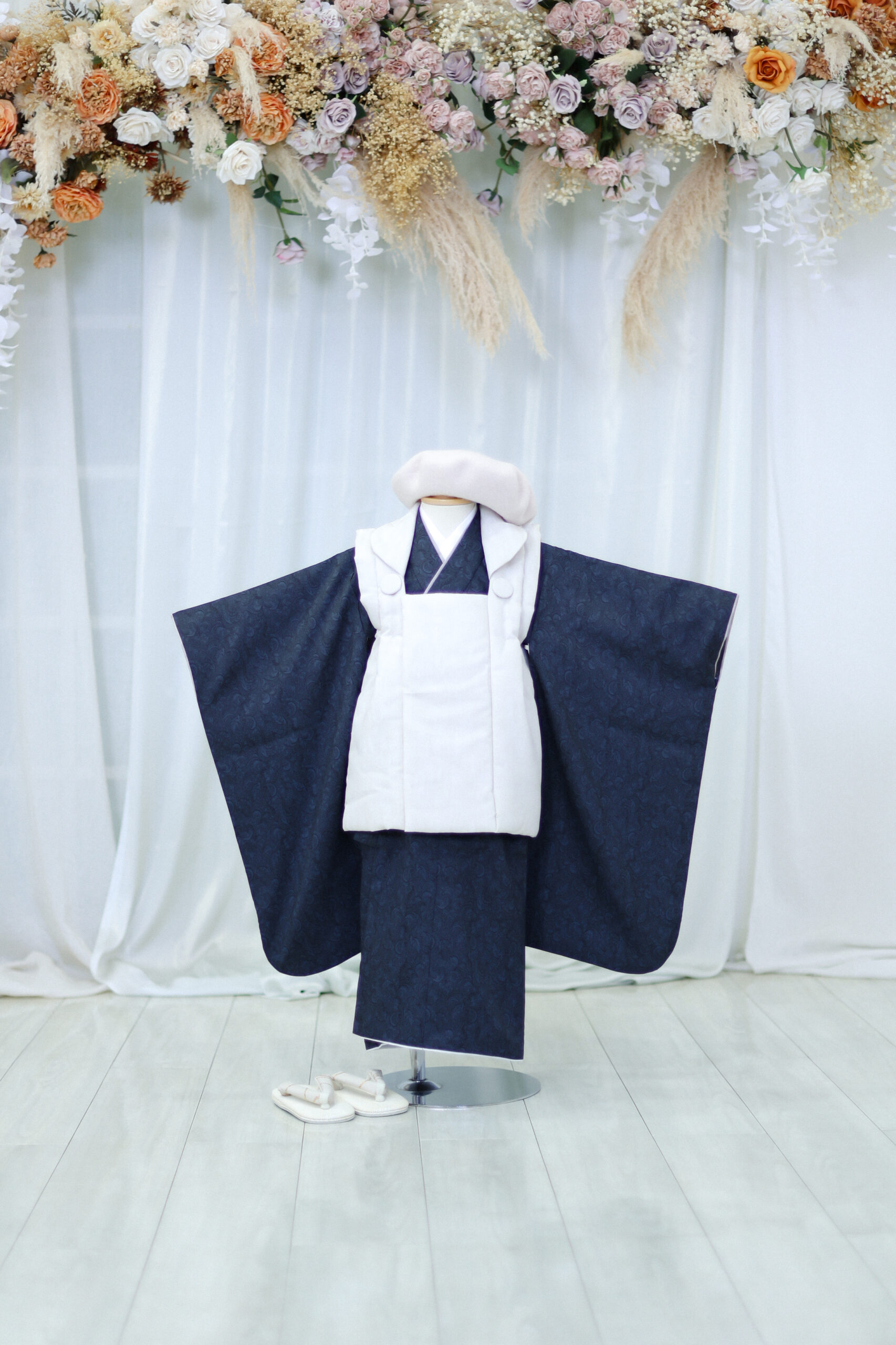 3歳女の子被布-21