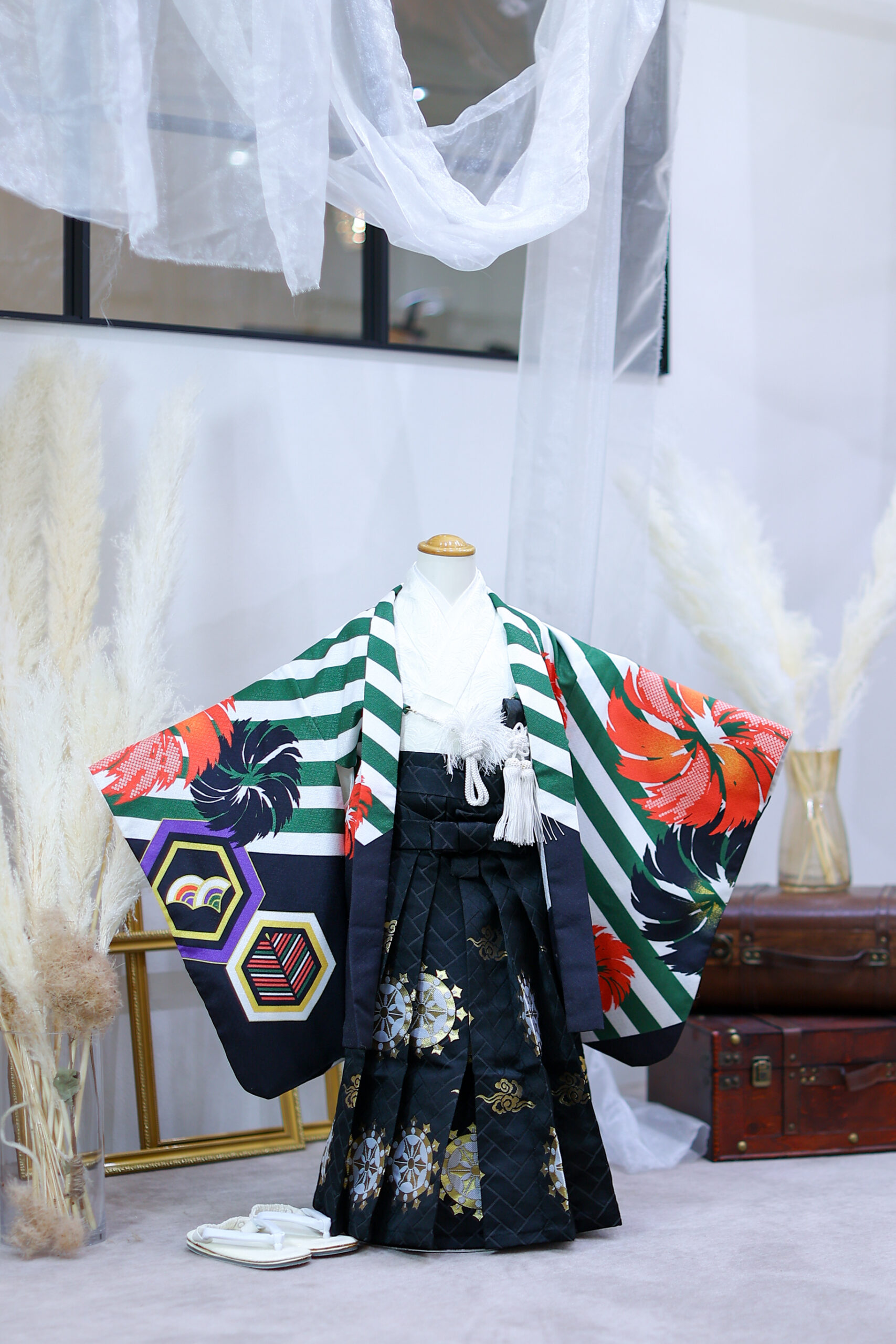 3歳男の子着物-4