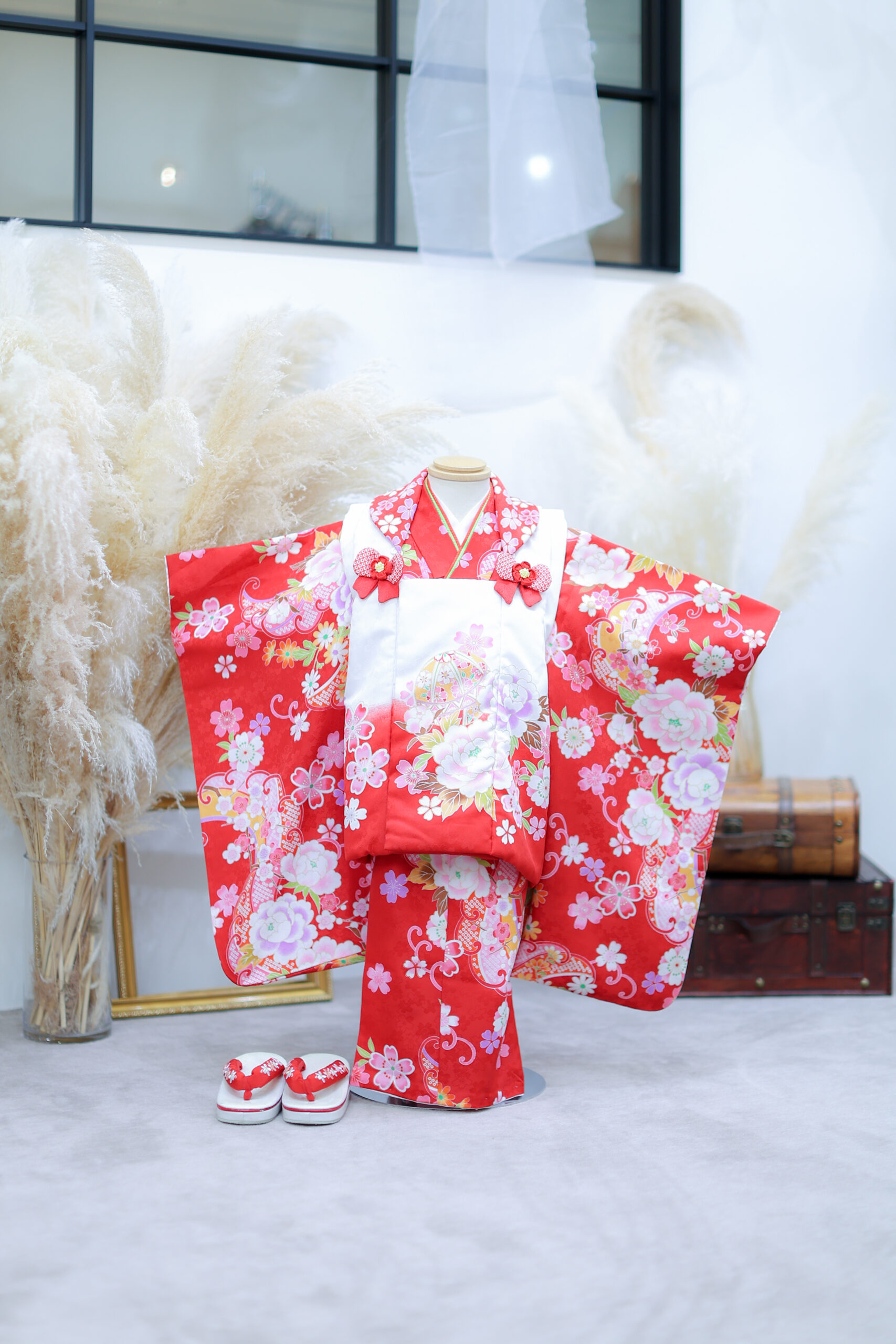 3歳女の子被布-16