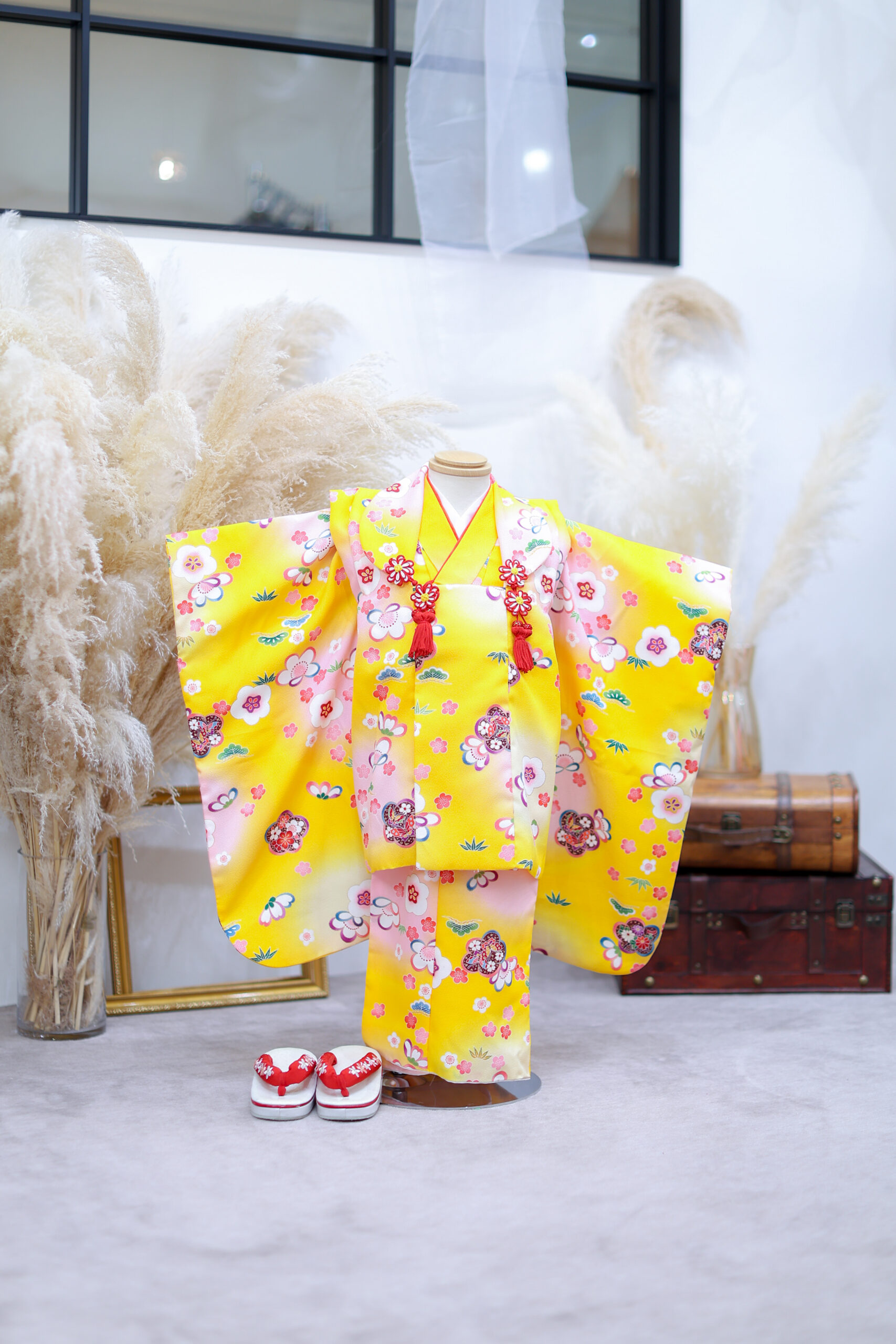 3歳女の子被布-12