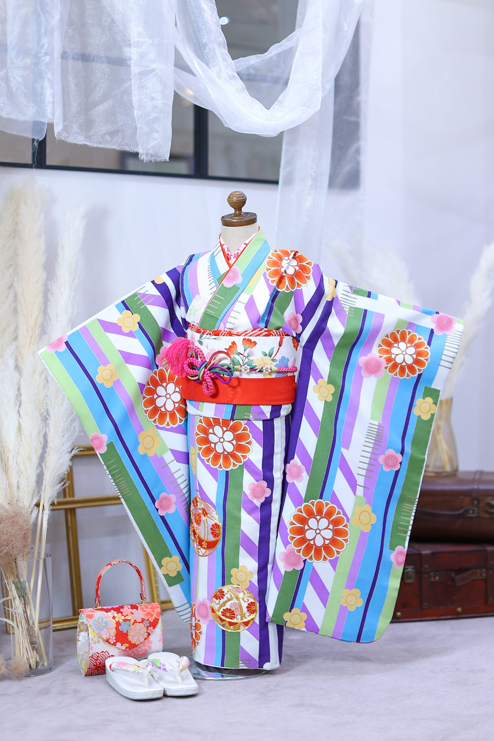 7歳女の子着物-11