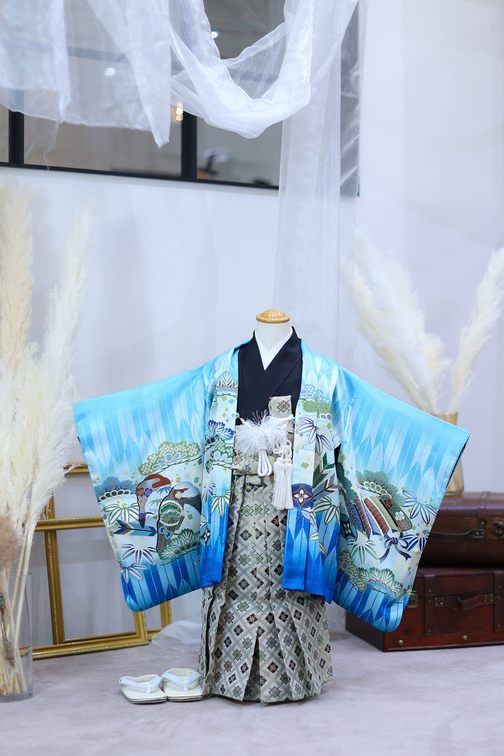 3歳男の子着物-5