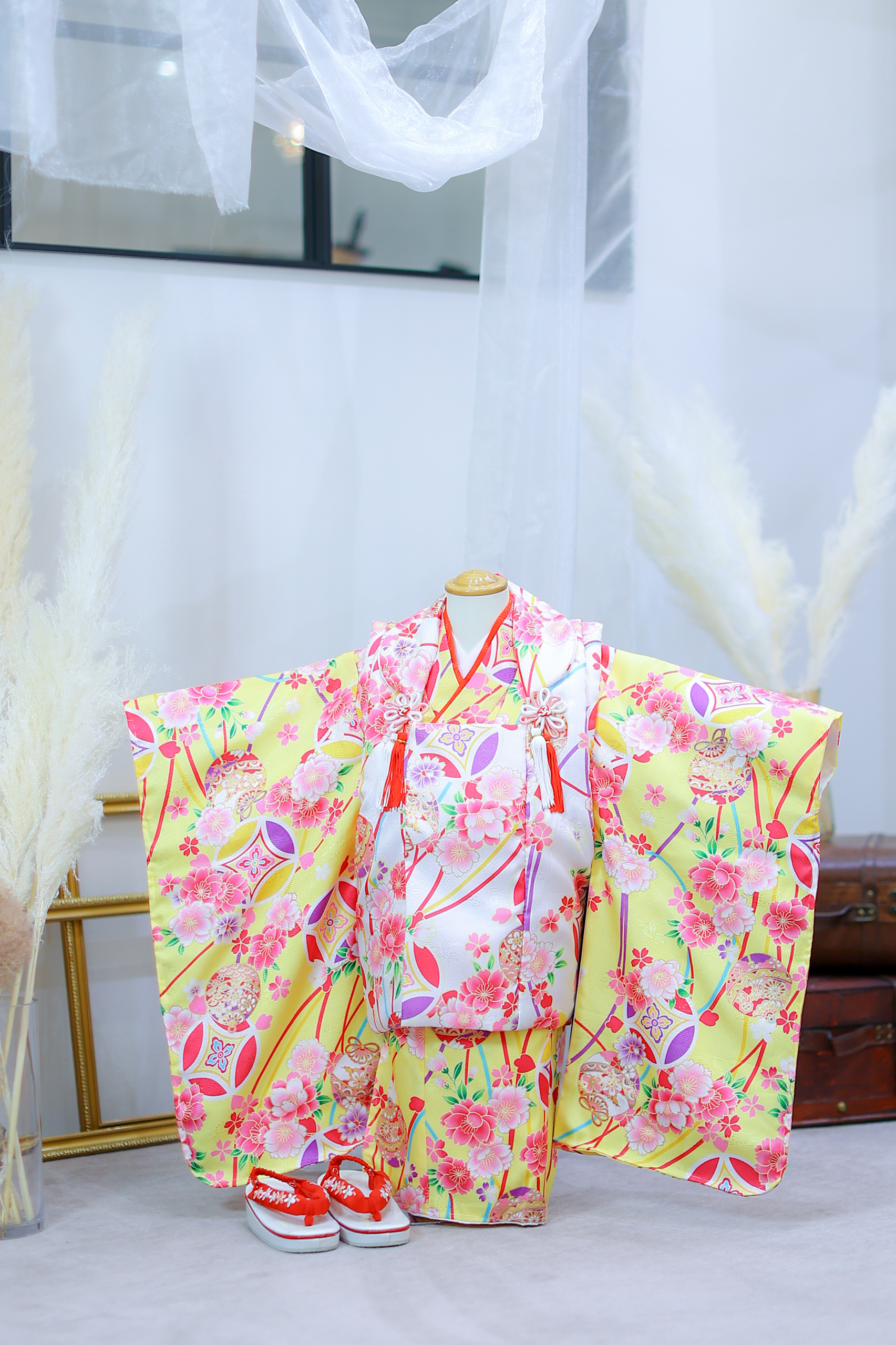 3歳女の子被布-6