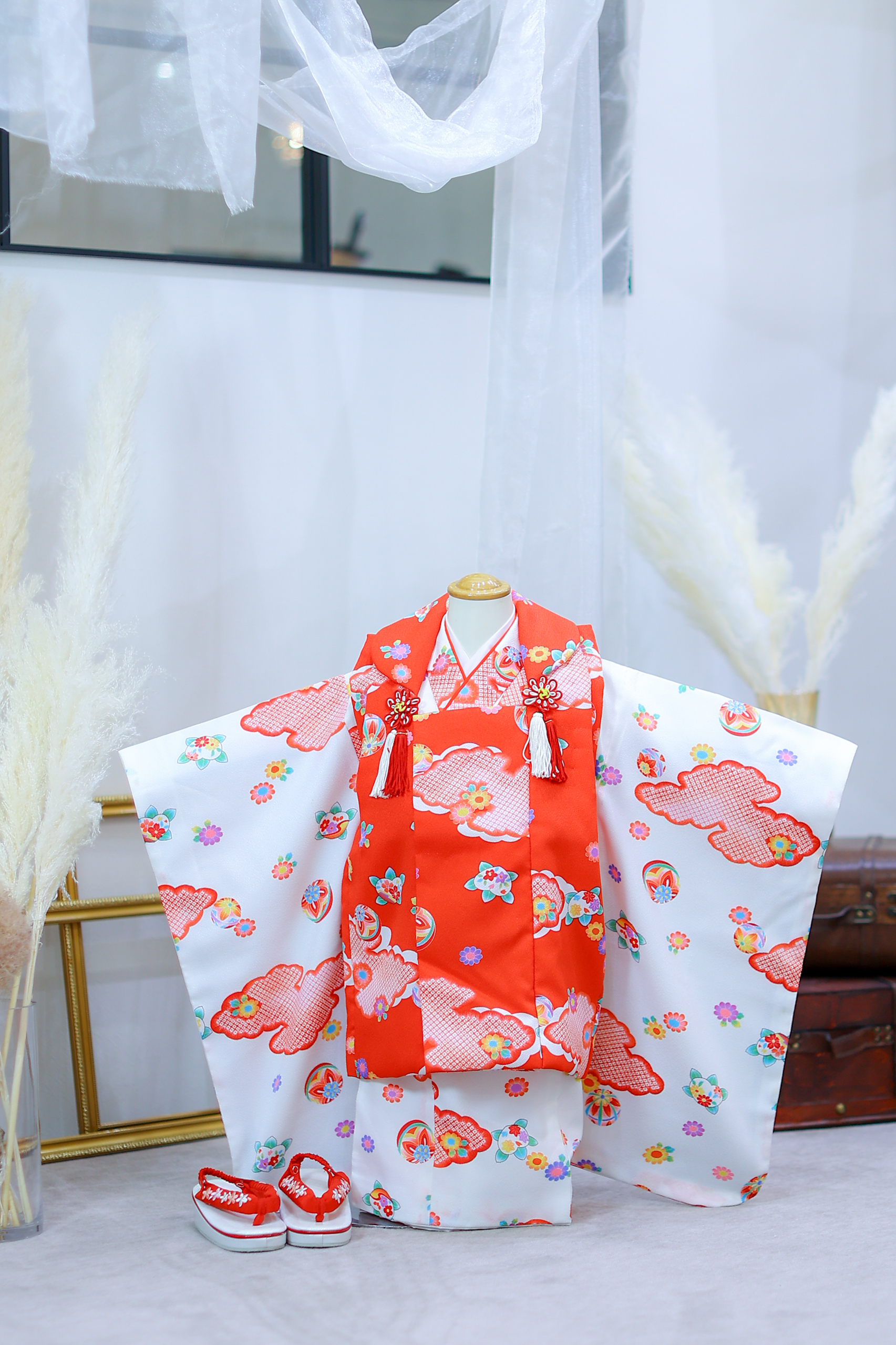 3歳女の子被布-1