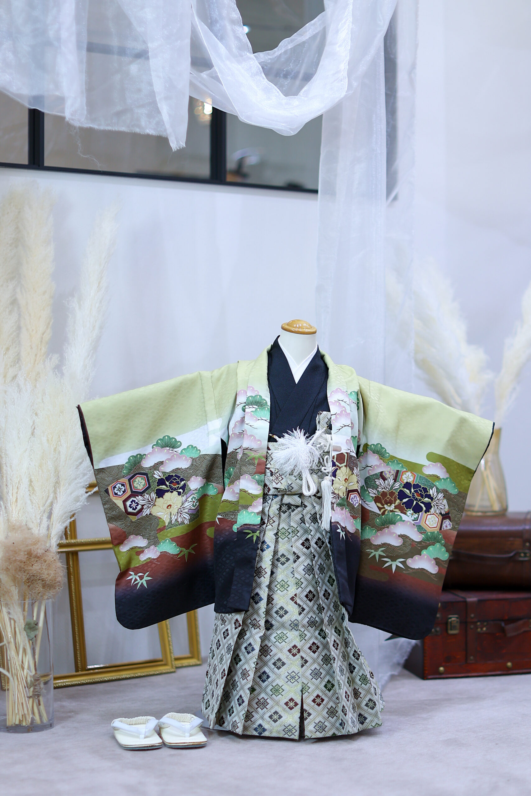 3歳男の子着物-7