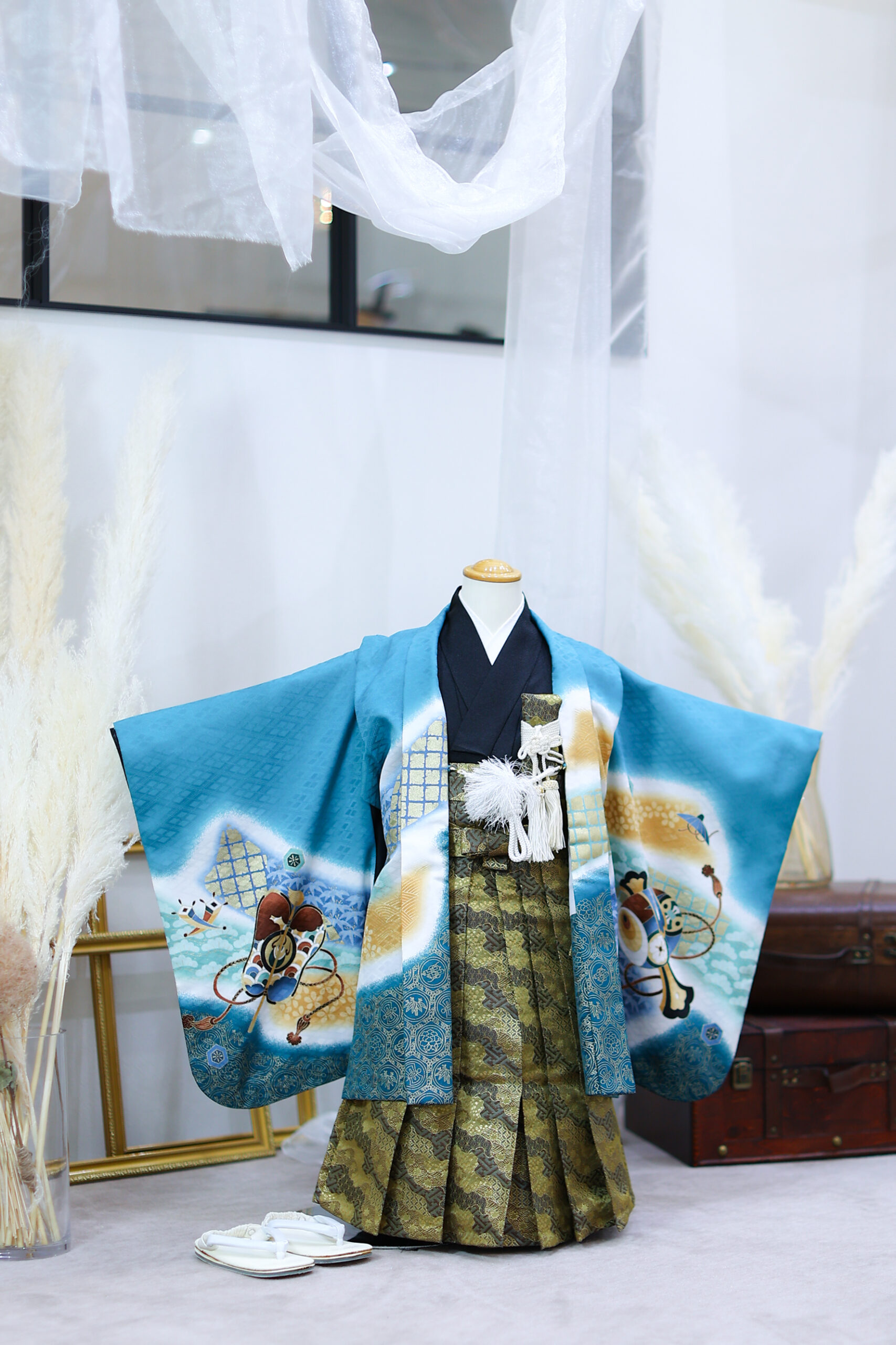 3歳男の子着物-6