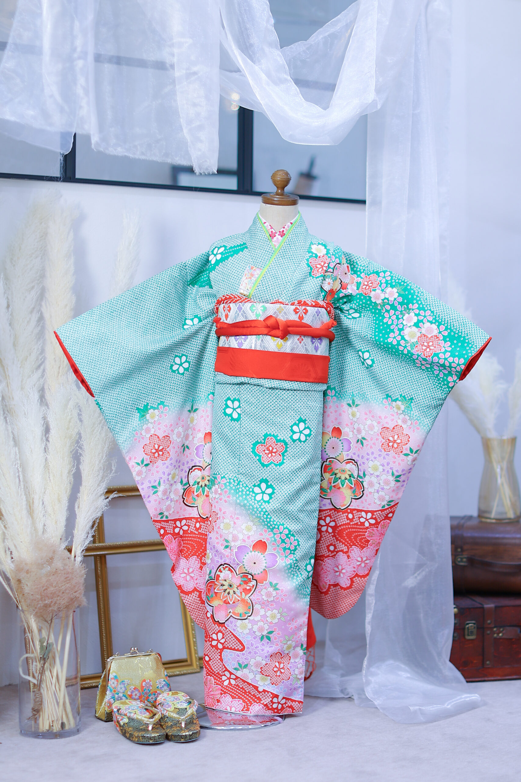 7歳女の子着物-9